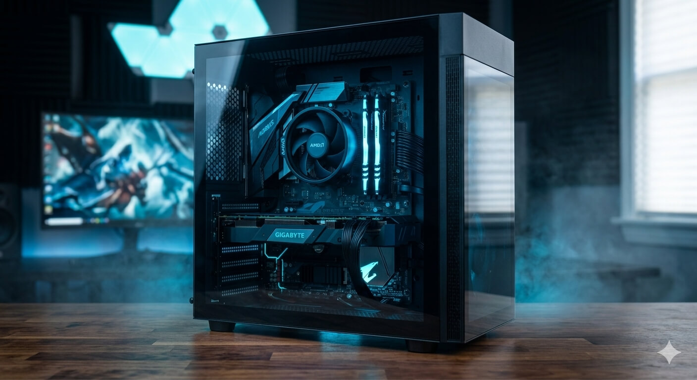 تجميعة ألعاب وصناعة محتوى اقتصادية بكارت GTX 1660 Super