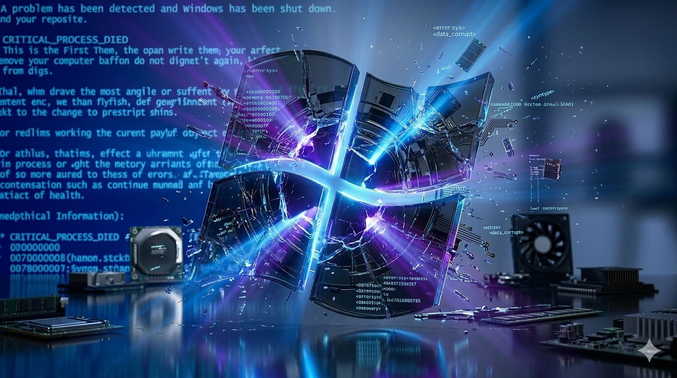 وقوع الويندوز